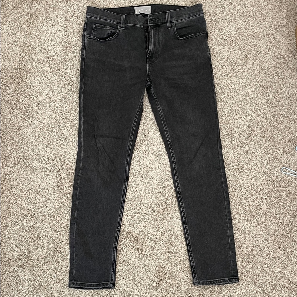 Everlane Charcoal Denim Pants